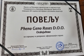 A new rose for the Faculty of Forestry in Belgrade