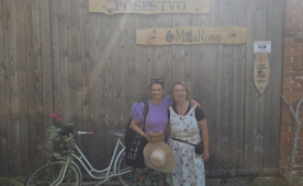 Visiting the unique Pheno Geno roses – Mala Rosa, Slovenia